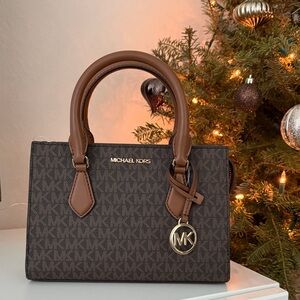 Michael Kors Brown Satchel Bag